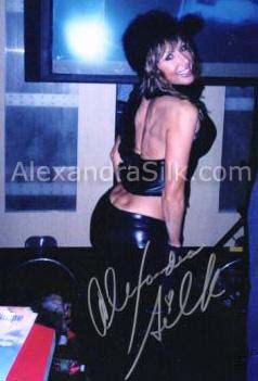 Alexandra Silk's Autograph Alexandra Silk's Autograph